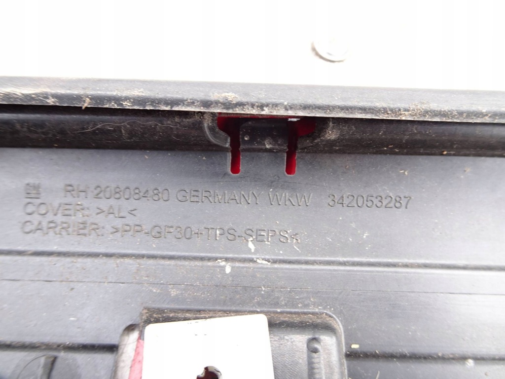 фото №9, Молдинг стекло лобовое правая opel zafira c 50b