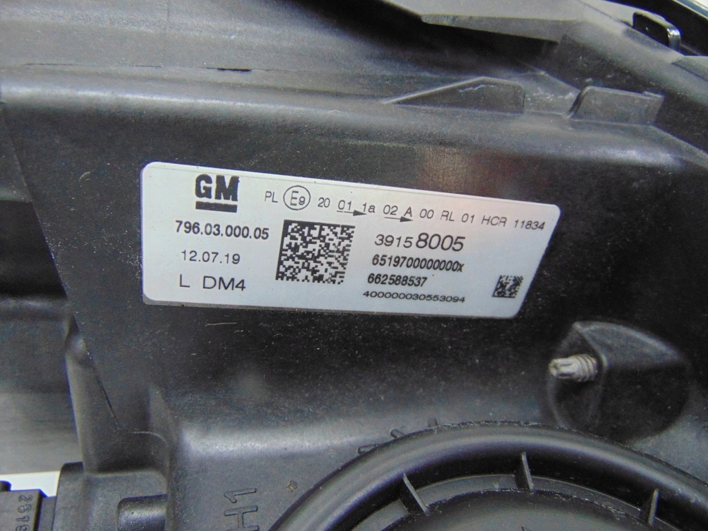 фото №8, Opel asrea k 5 v h7 led лампа ліва 39158005