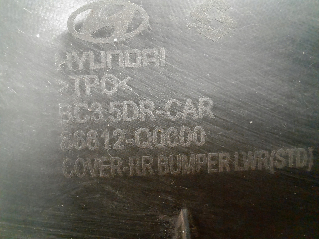 фото №9, Hyundai i20 iii 20- спойлер накладка бампера задняя задняя 86612q0000