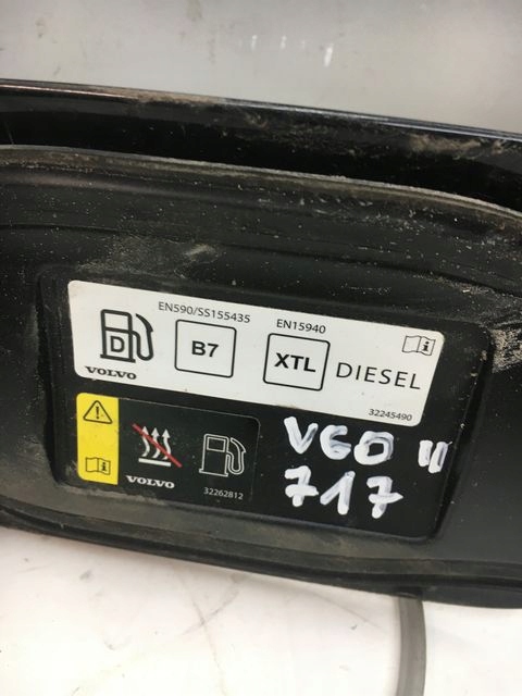 фото №4, Volvo v60 ii крышка заливной топлива 717 32227345