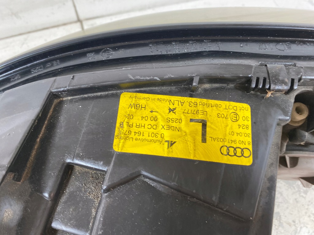 фото №6, Лампа левая передняя ксенон audi tt 8n