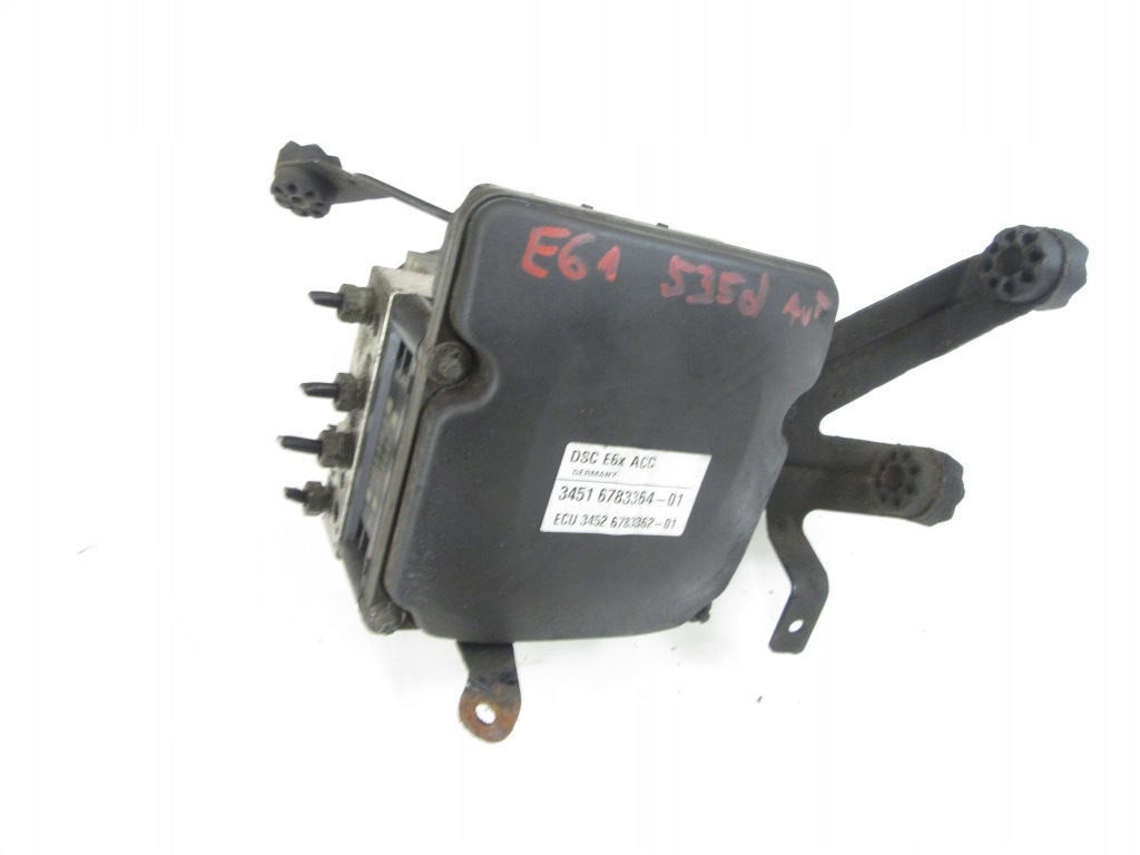 фото №1, Насос агрегат блок управления abs dsc acc кронштейн bmw 5 e60 e61 6783364 535d
