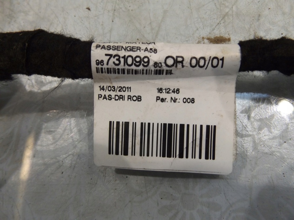 фото №4, C3 picasso жгут дверь правый перед 9673109980