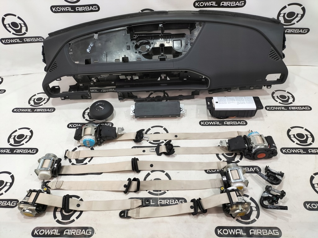 фото №1, Mercedes gls w167 w 167 приборная панель консоль подушка безопасности ремни