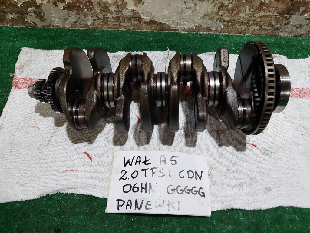 Wał коленчатый 06hn с вкладышами audi a5 a4 2.0 tfsi cdn Киев