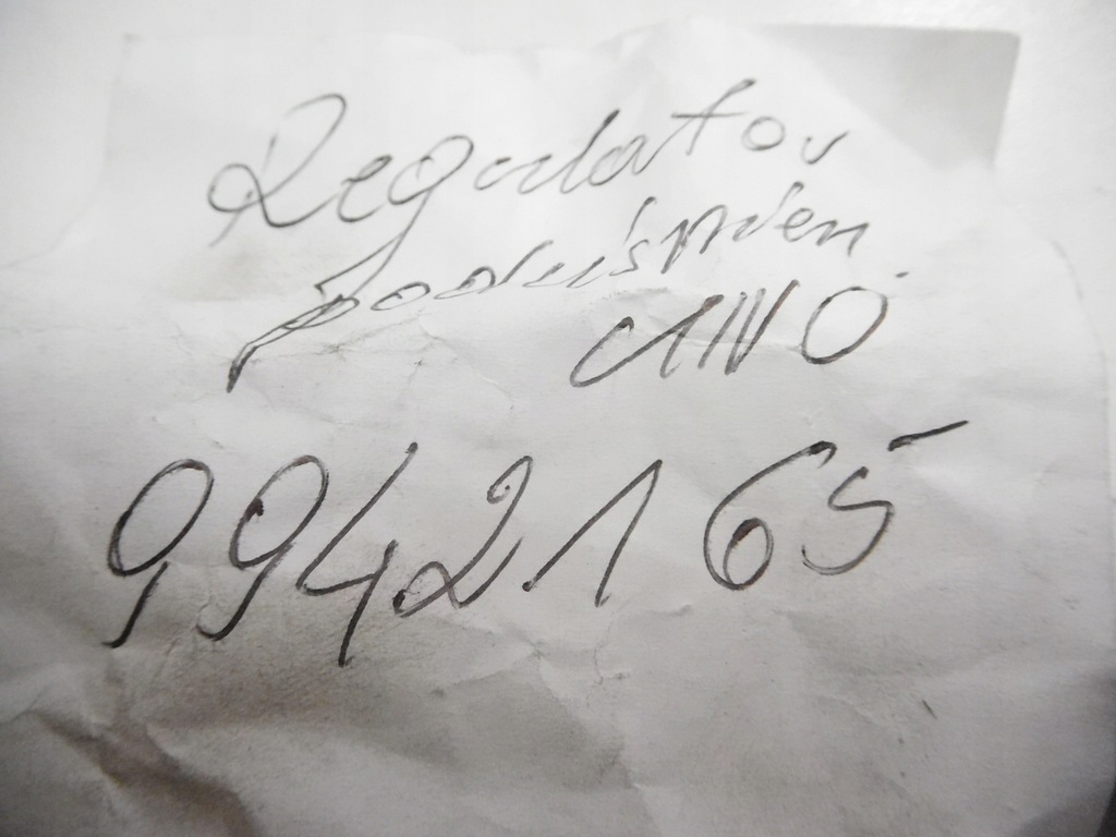 фото №7, Регулятор вакуумный аппарата зажигания fiat uno оригинальный номер 9942165