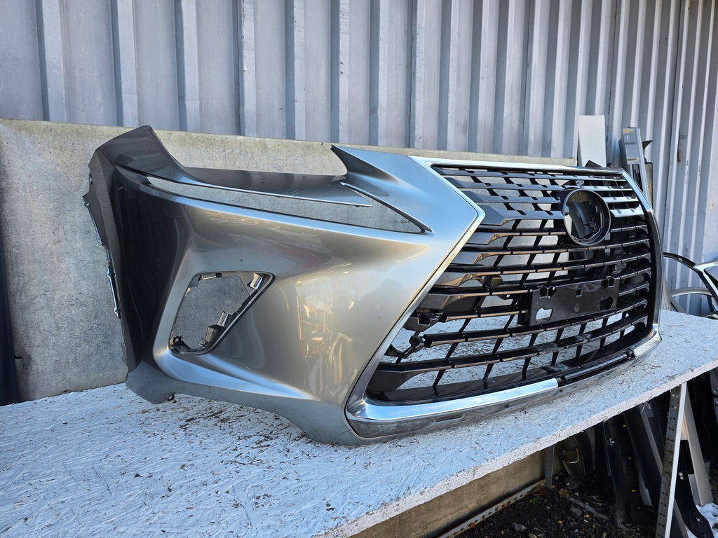 фото №7, Lexus nx 200 300h lift 17- бампер перед передний 52119-78130 нижний хром