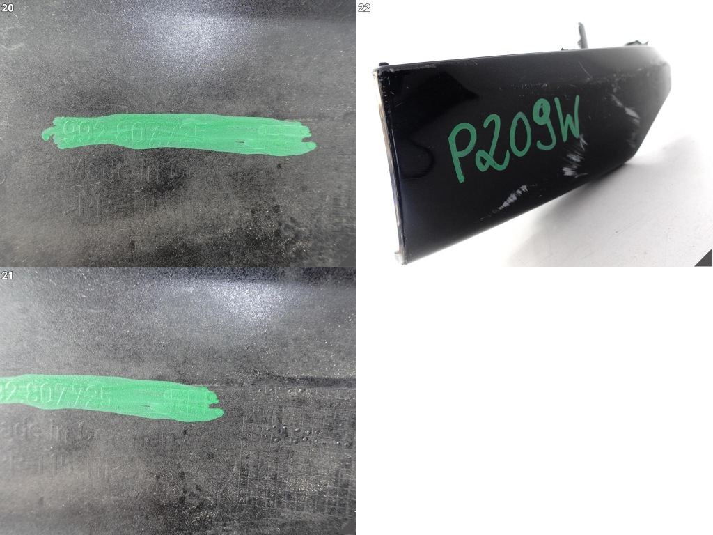 фото №12, Porsche 911 992 turbo 20- бампер спойлер молдинг накладка накладка перед