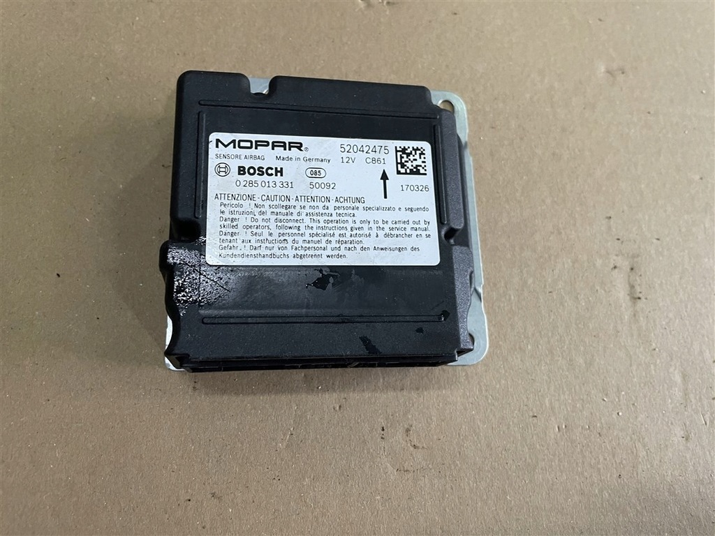 фото №1, Датчик блок управления подушка безопасности подушек воздушных jeep renegade 14-18r 2017r