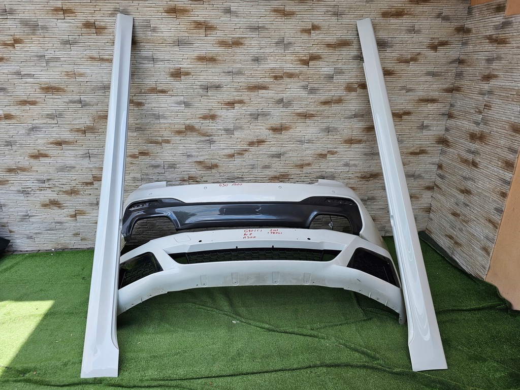 фото №1, Бампер перед задняя накладки пороговые bmw g30 m p lci