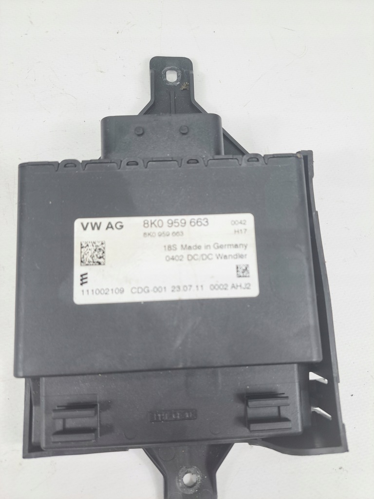 фото №3, Модуль напряжения 8k0959663 audi a4 b8 a5 8t q5 a7