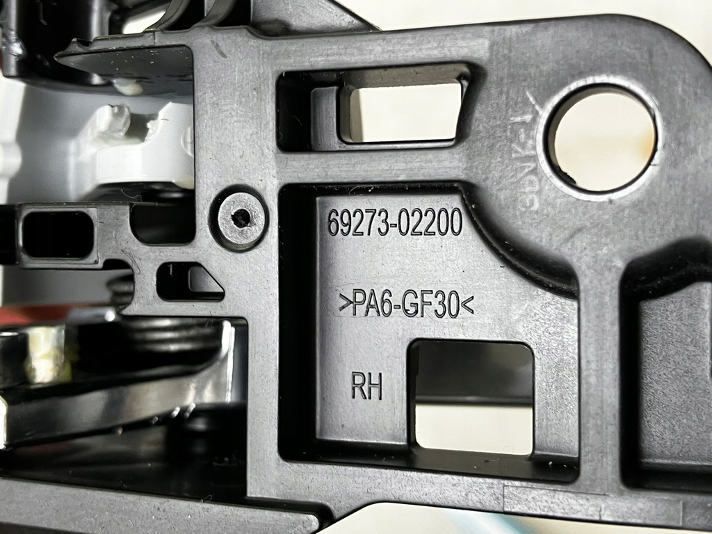 фото №4, Corolla e21 ручка внутренняя дверь правая серая