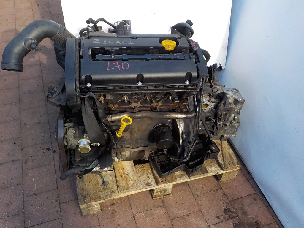 фото №11, Opel zafira b astra 1.6 16v 105km двигатель z16xe1 комплект