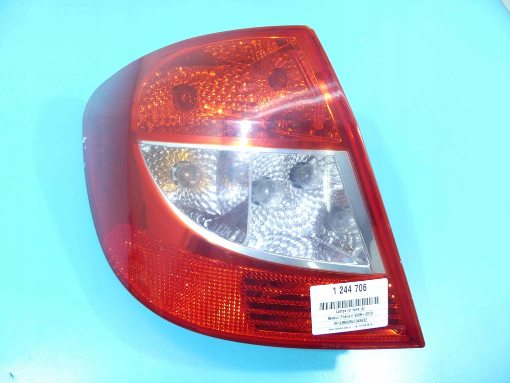 фото №4, Лампа задняя левая renault thalia ii sedan 08-13 eu