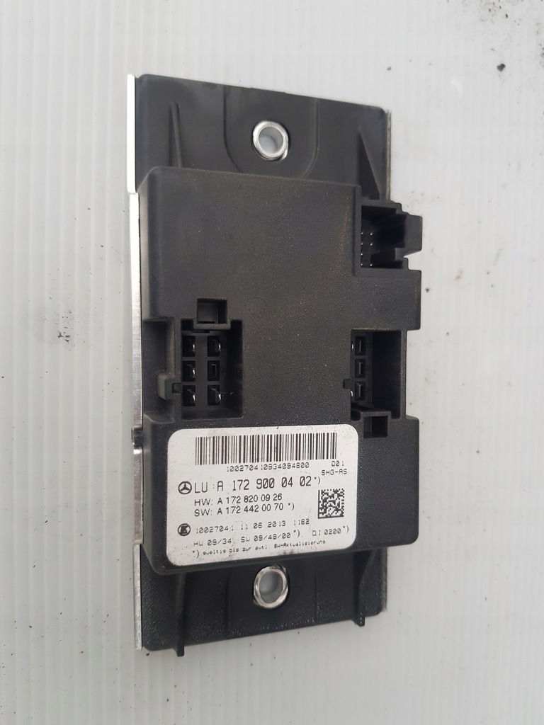 фото №1, Mercedes slk 250 r172 модуль airscarf a1729000402