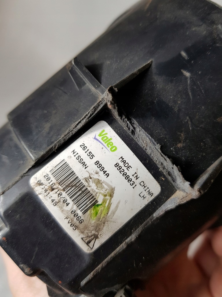 фото №9, Nissan x-trail renault протитуманна фара лівий 261558994a