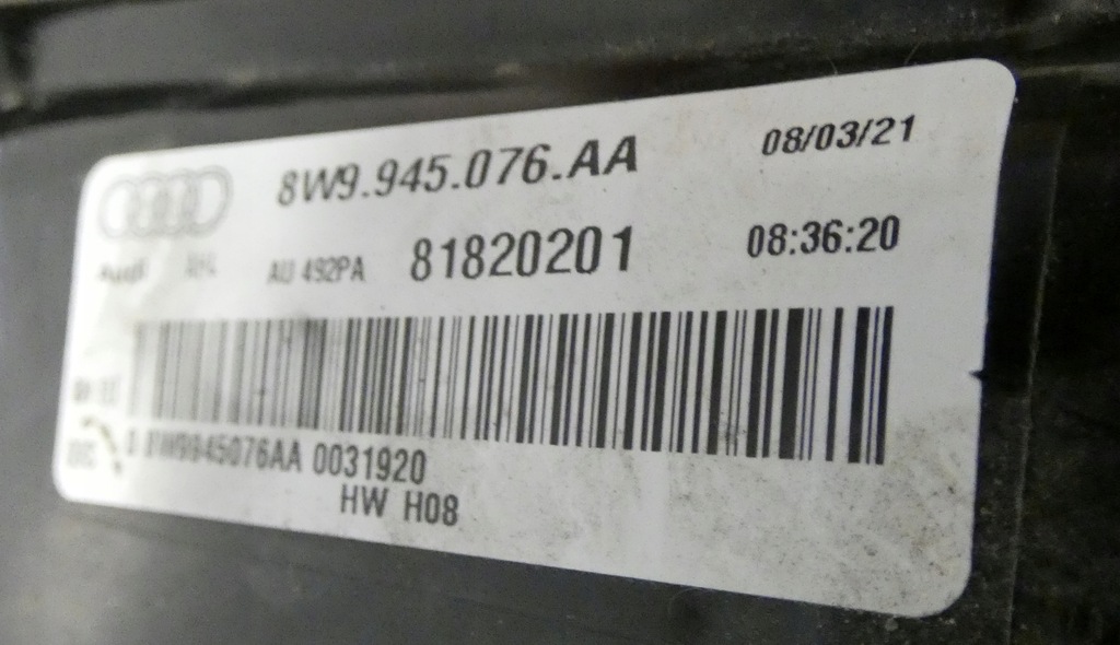 фото №8, Audi a4 b9 kombi lift 2019- 8w9945070aa лампа правая задняя задняя led