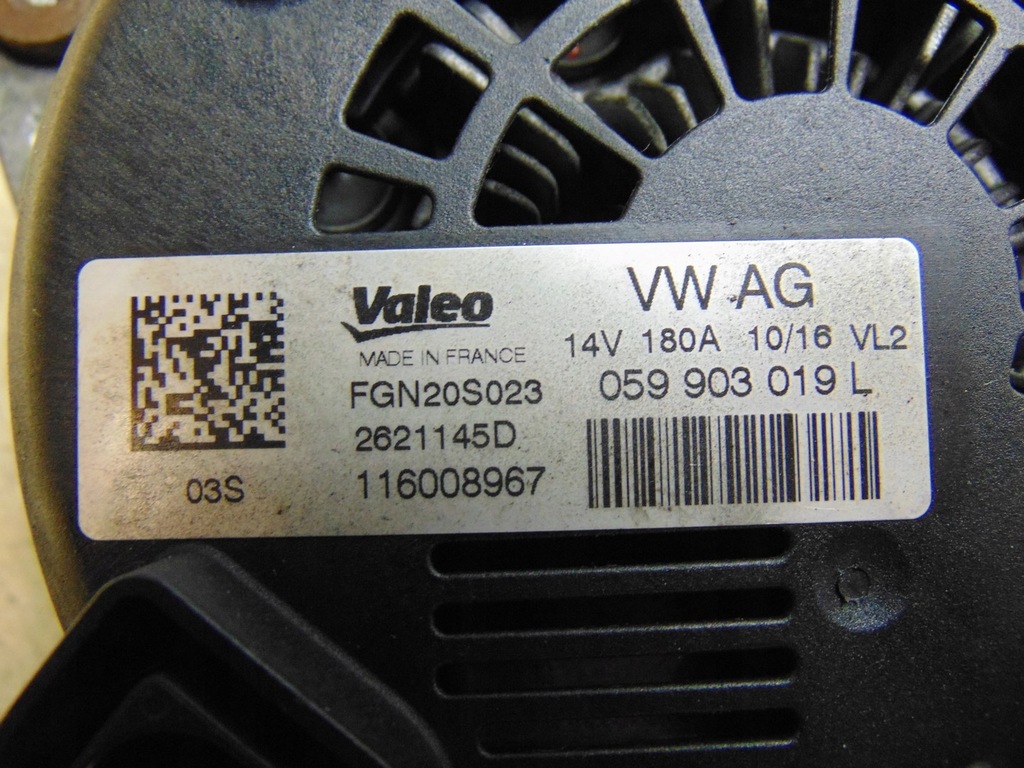 фото №10, Генератор audi a6 a7 3.0 tdi 059903019l