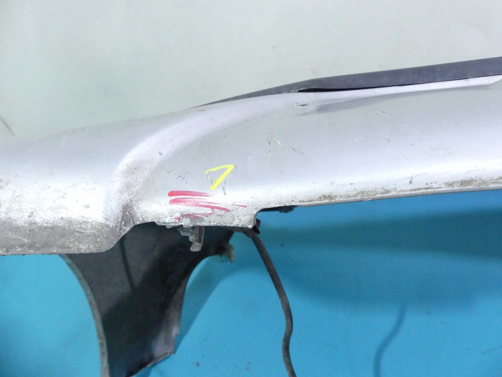 фото №13, Бампер задня peugeot 107 сріблястий 09r