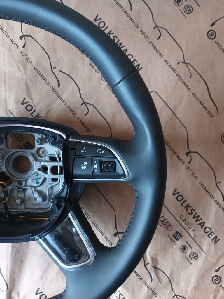 фото №13, Audi a6 c7 4g lift a7 повітропровід шкіряний підігрівається 4g0419091n nowa