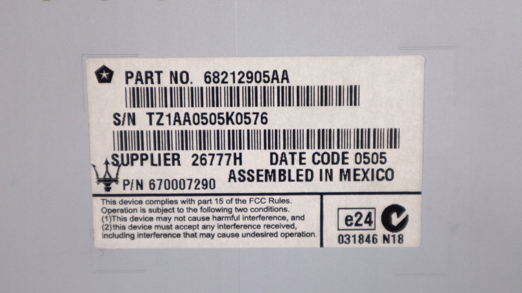 фото №6, Maserati ghibli 14- екран дисплей 68212905aa