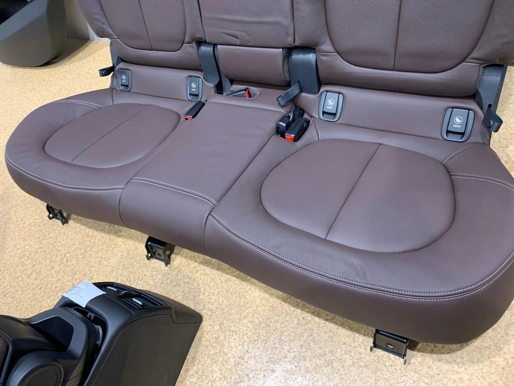 фото №9, Bmw x2 f39 сиденья заднее сиденье обшивки салон комплект europa jak nowe mocca