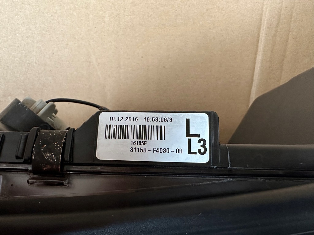 фото №9, Toyota chr ch-r лампа левый перед линза led оригинальный номер 81150-f4030