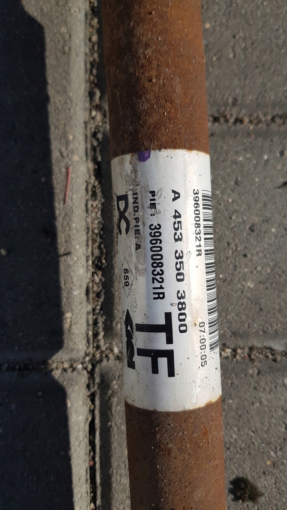 фото №4, Привідний вал задня права правий задня renualt twingo iii eu