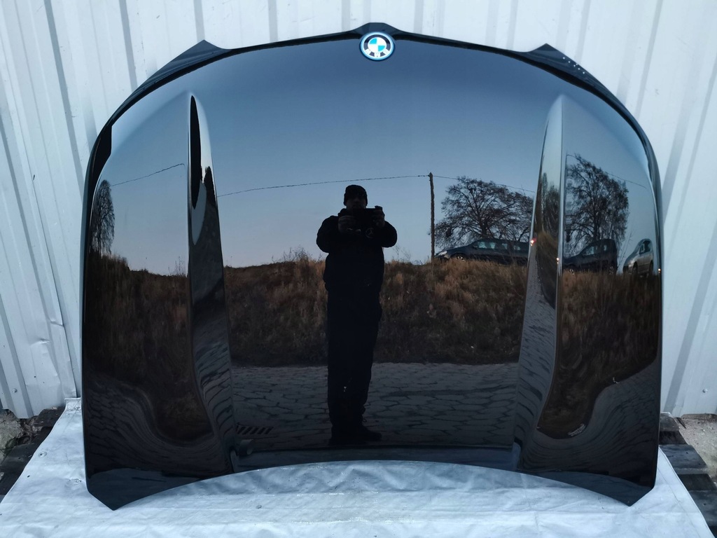 фото №9, Bmw x1 ix1 u11 22- капот крышка двигателя bardzo ładna