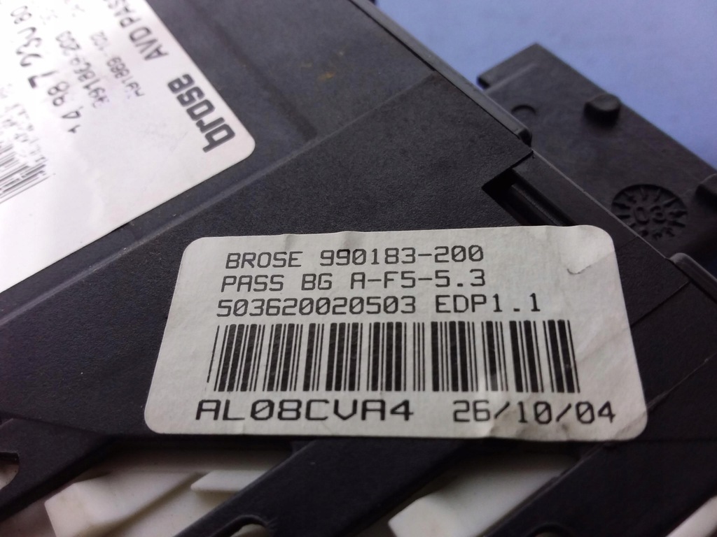 фото №4, Peugeot 807 моторчик подъемник стекло перед правый