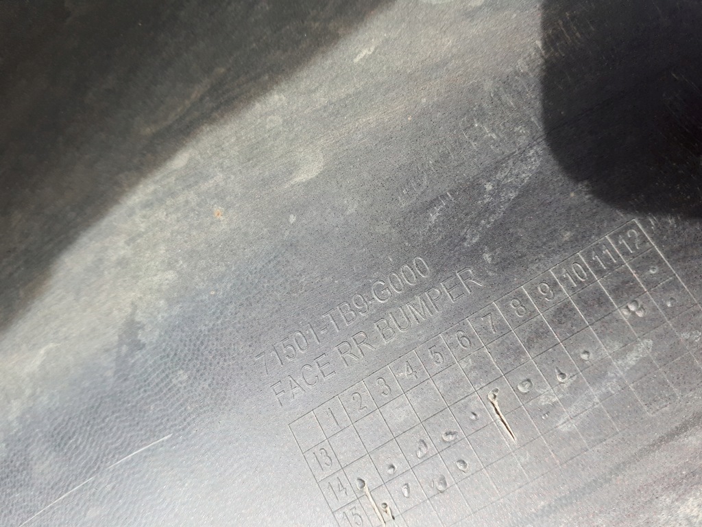 фото №13, Honda civic ufo ix 15- бампер задний lift kombi tourer 71501-tb9-g000