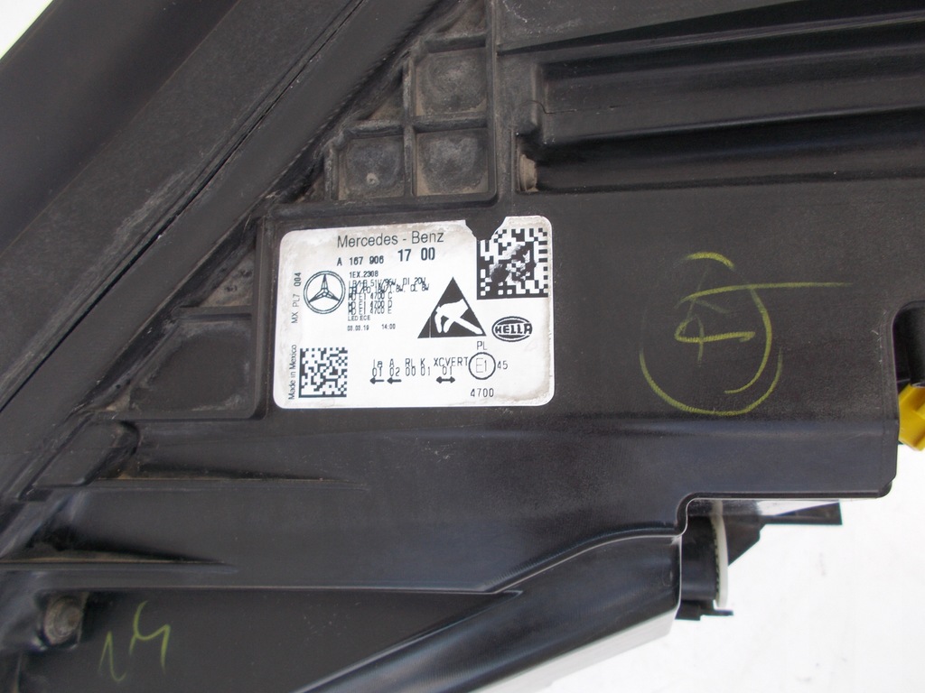 фото №12, Фара лампа передняя правая mercedes gle w167 w-167 a1679061700 europa