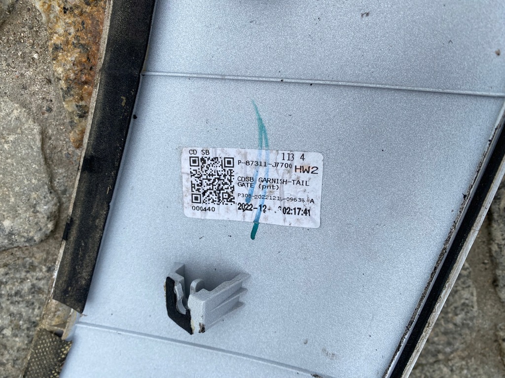 фото №13, Kia proceed спойлер накладка кришки багажника задня 87311-j7700 оригінал