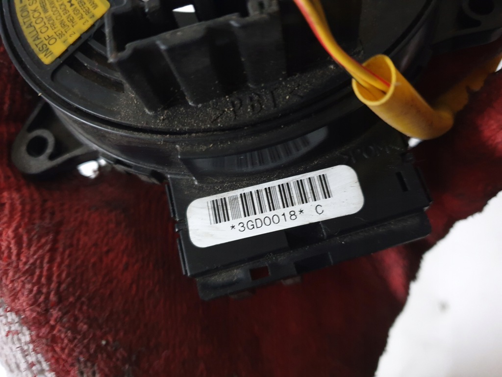 фото №4, Лента подушки безопасности шлейф mazda mpv ii