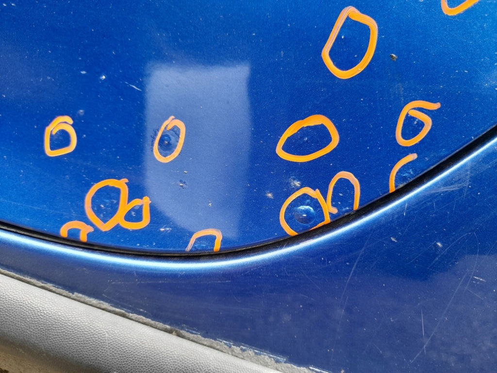 Дверь задние комплект  левая vw golf v 5 lc5j hb с Разборки