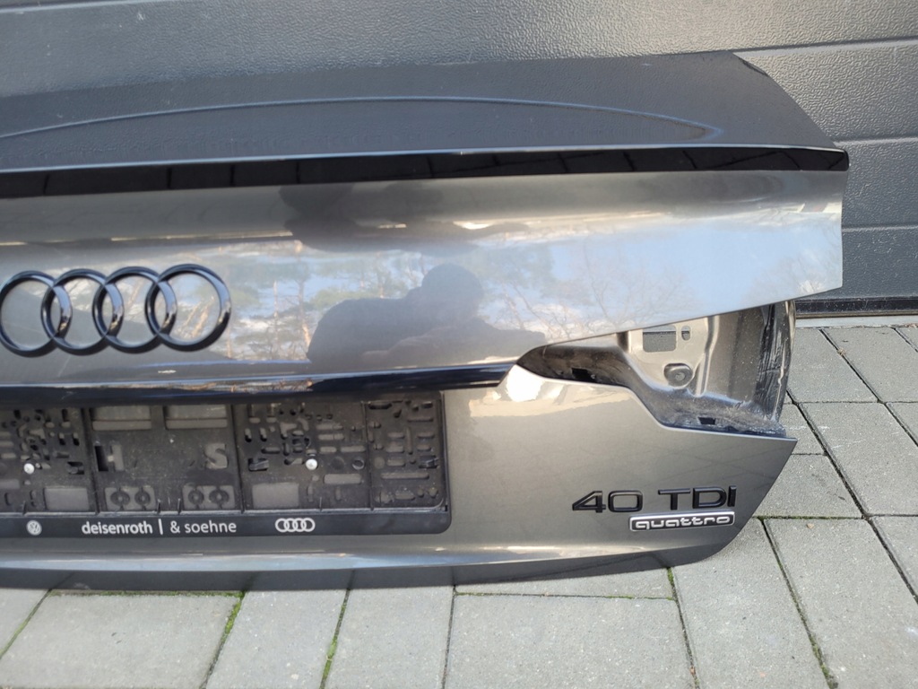 фото №7, Audi a4 8w b9 19- крышка багажника багажника задняя sedan