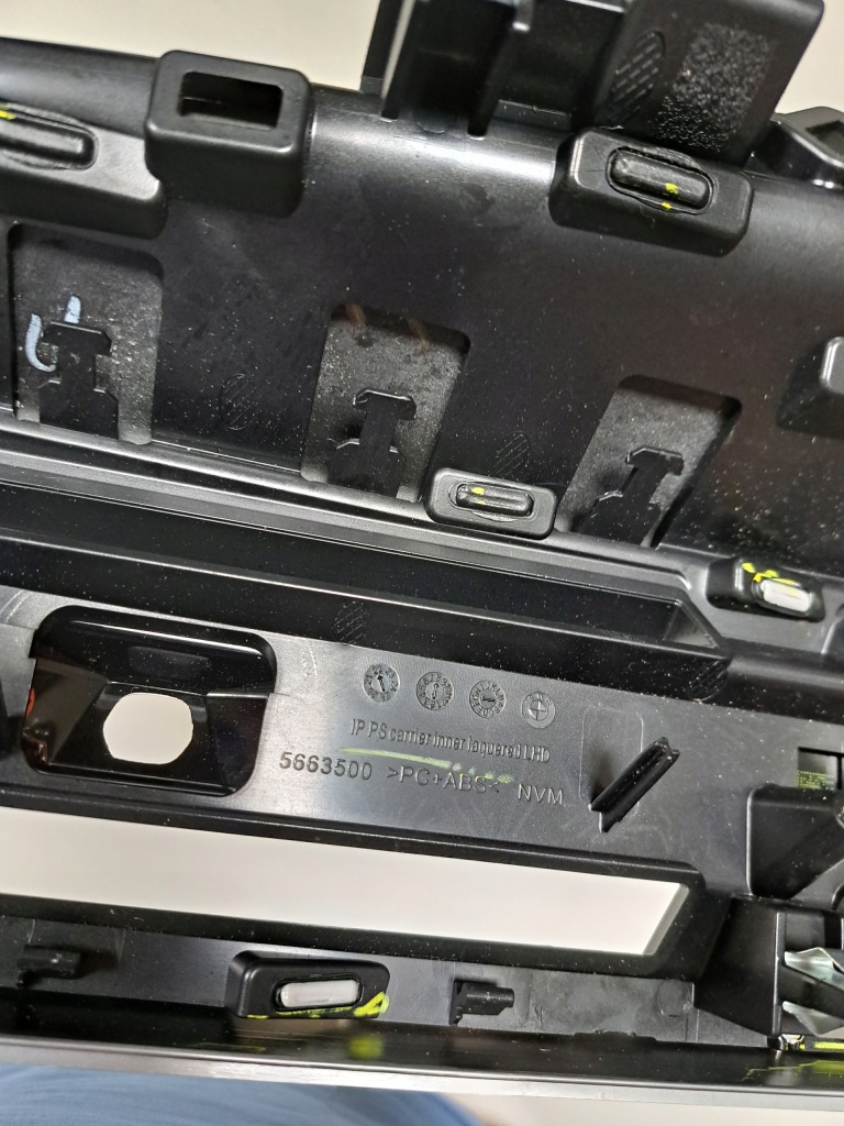 фото №8, Bmw x7 g07 lci молдинг dekor панели подсветка piano paint оригинал