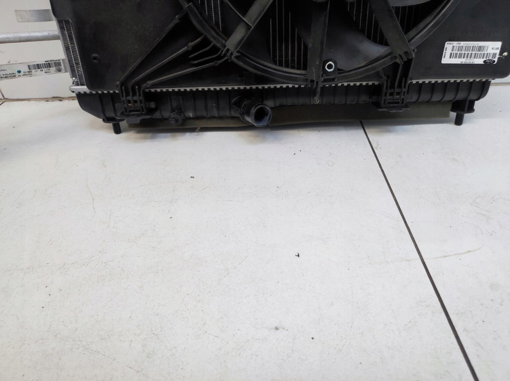 фото №7, Радіатор радіатор wody кондиціонера корпус вентилятора ford ecosport