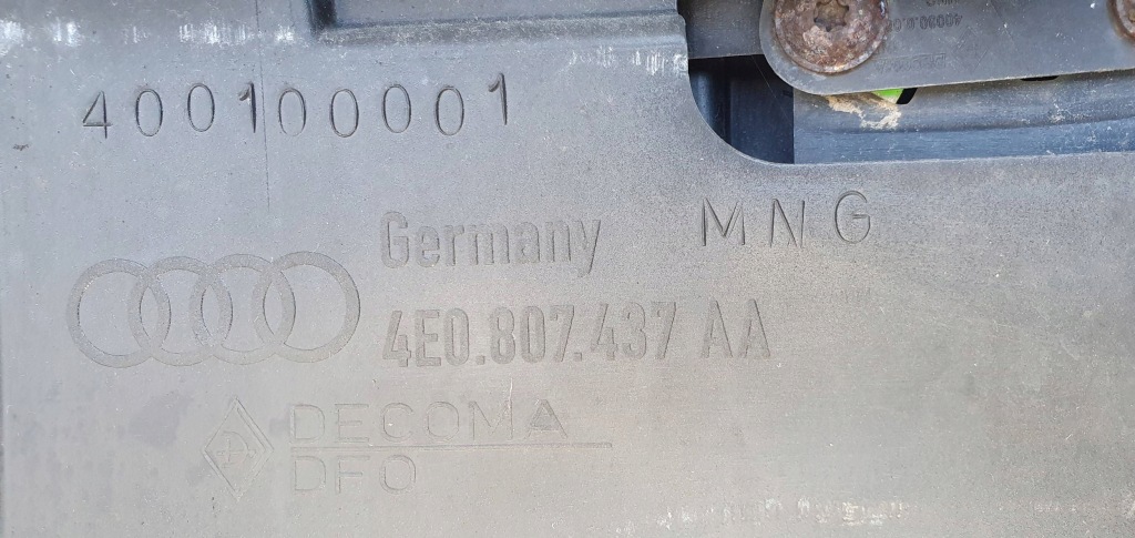 фото №15, Audi a8 d3 4e lift 05-07 бампер перед передний 4e0807437aa