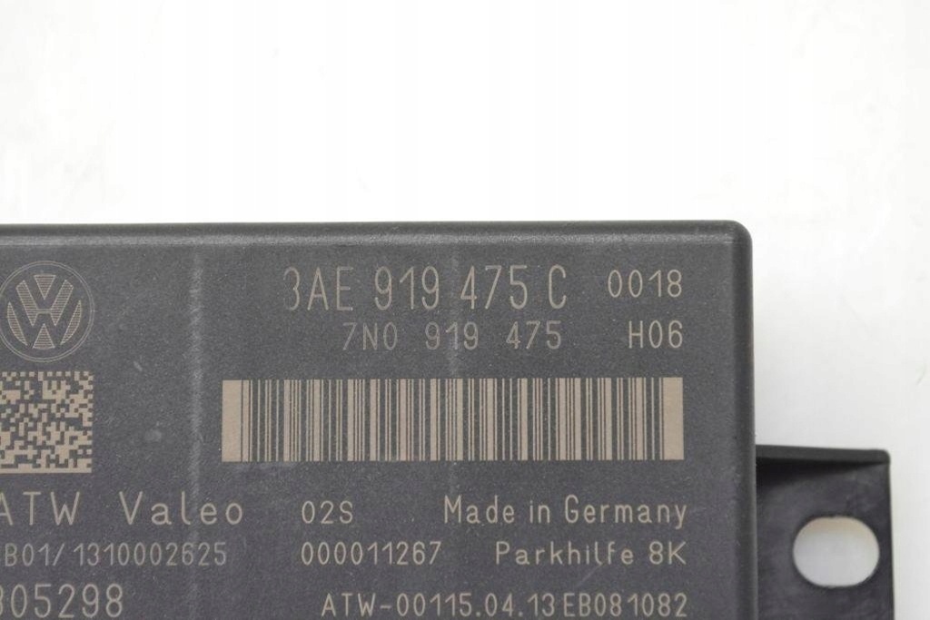 фото №1, Модуль pdc vw passat b7 362 3ae919475c 2013