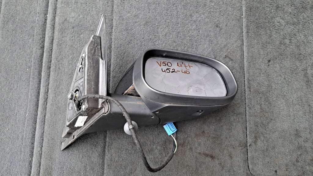 фото №6, Зеркало правое volvo v50 s40 ii lift 06-10 fl 6 pinów кабели 452-46 europa