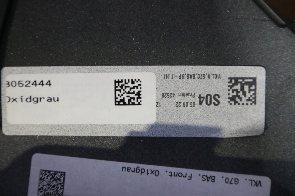 фото №12, Bmw 7 g70 i7 бампер перед передний цвет c4a