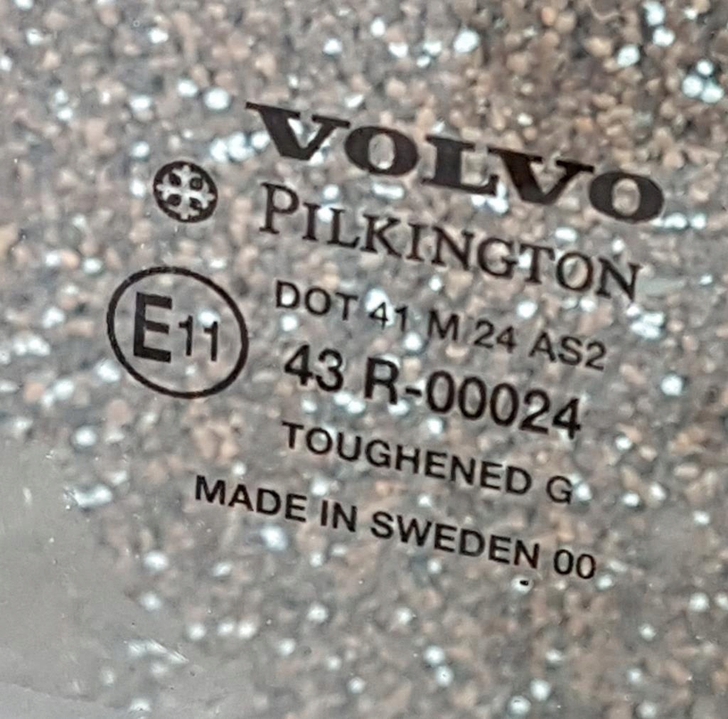 фото №5, Скло кузовна правий задня volvo c70 cabrio