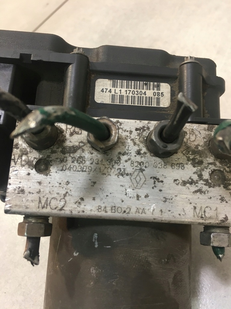 фото №8, Насос abs renault megane ii 1.9 dci 0265231300