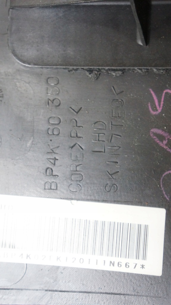 фото №11, Mazda 3 0309 заглушка подушка пасажира usa подушка безпеки