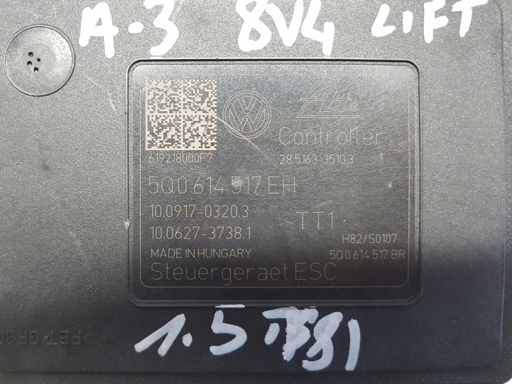 фото №5, Audi a3 8v 8v4 lift насос блок управления abs 5q0614517eh