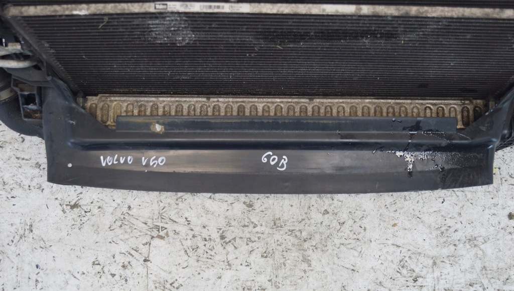 фото №10, Volvo v50 s40 комплект радиатор вентилятор