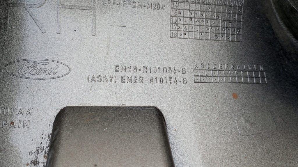 Ford s-max mk2 ---правая накладка  порог порог накладка em2b-r101d56-b в Украине
