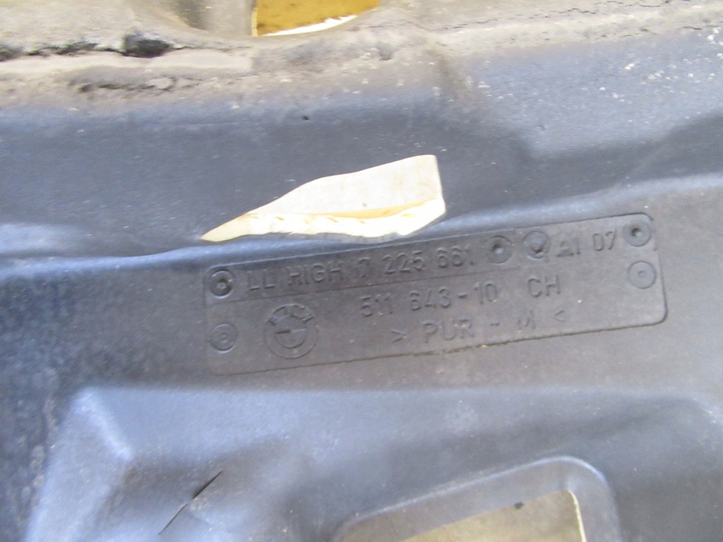 фото №7, Защита шумоизоляция перегородка изоляция bmw f06 f12 f13 europa