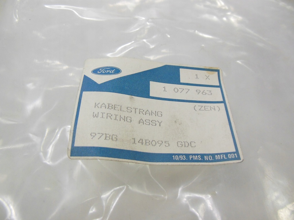 фото №7, Жгут трубопровод ford оригинальный номер 1077963